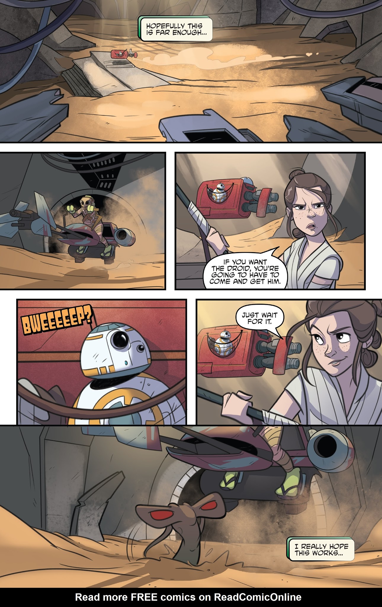 Read online Star Wars Forces of Destiny-Rey comic -  Issue # Full - 20
