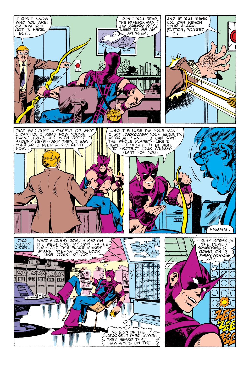 Hawkeye Epic Collection: The Avenging Archer issue TPB (Part 2) - Page 66