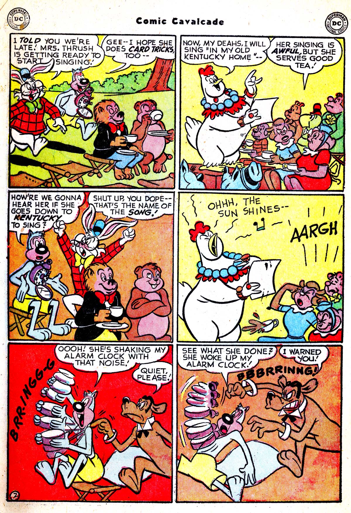 Read online Comic Cavalcade comic -  Issue #48 - 60