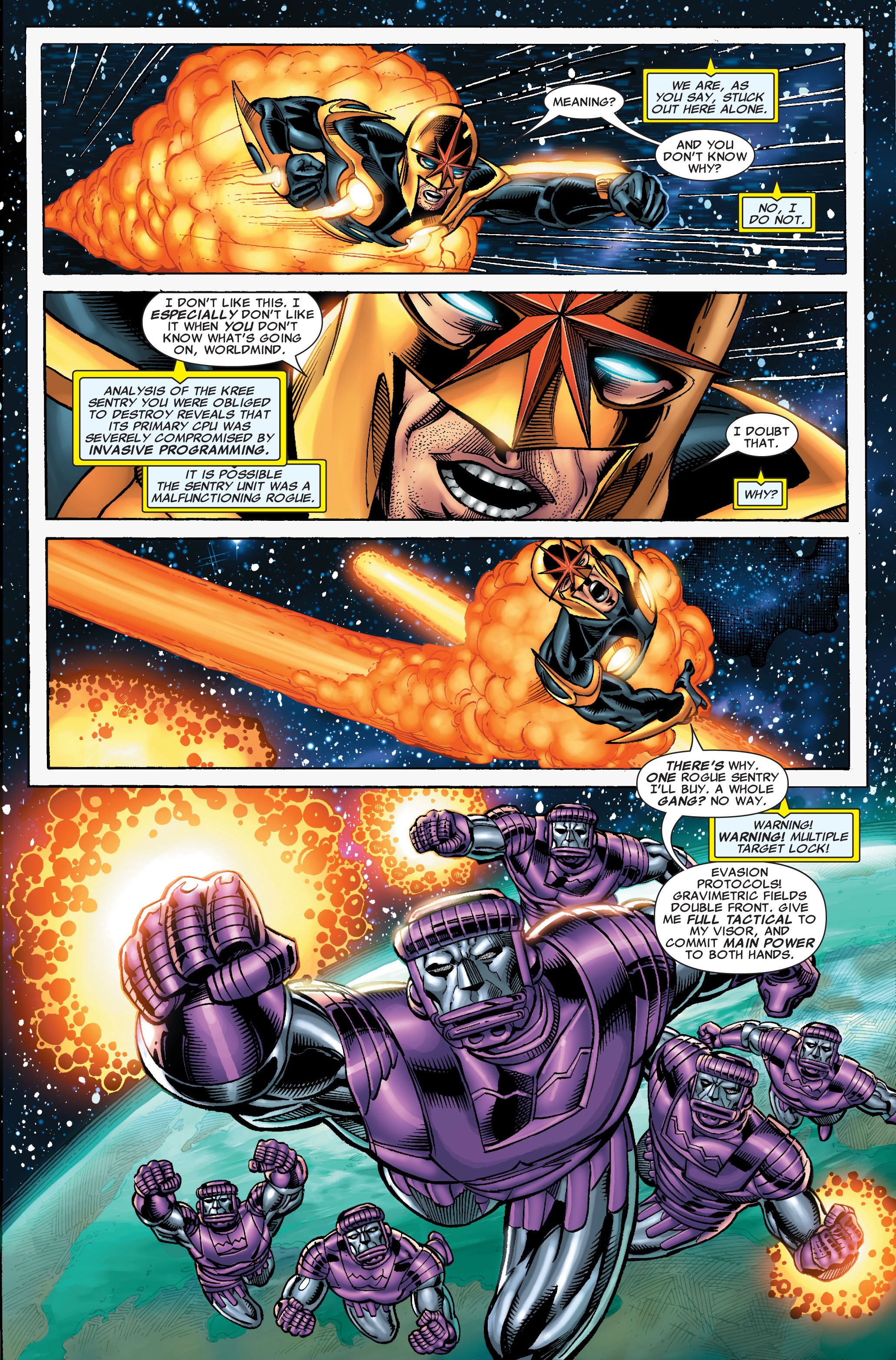 Read online Nova (2007) comic -  Issue #4 - 5