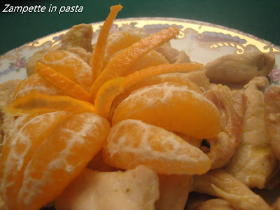 Petti di pollo al mandarino - Secondo piatto di carne