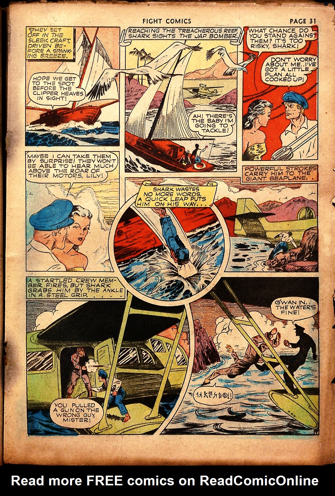 Read online Fight Comics comic -  Issue #17 - 34