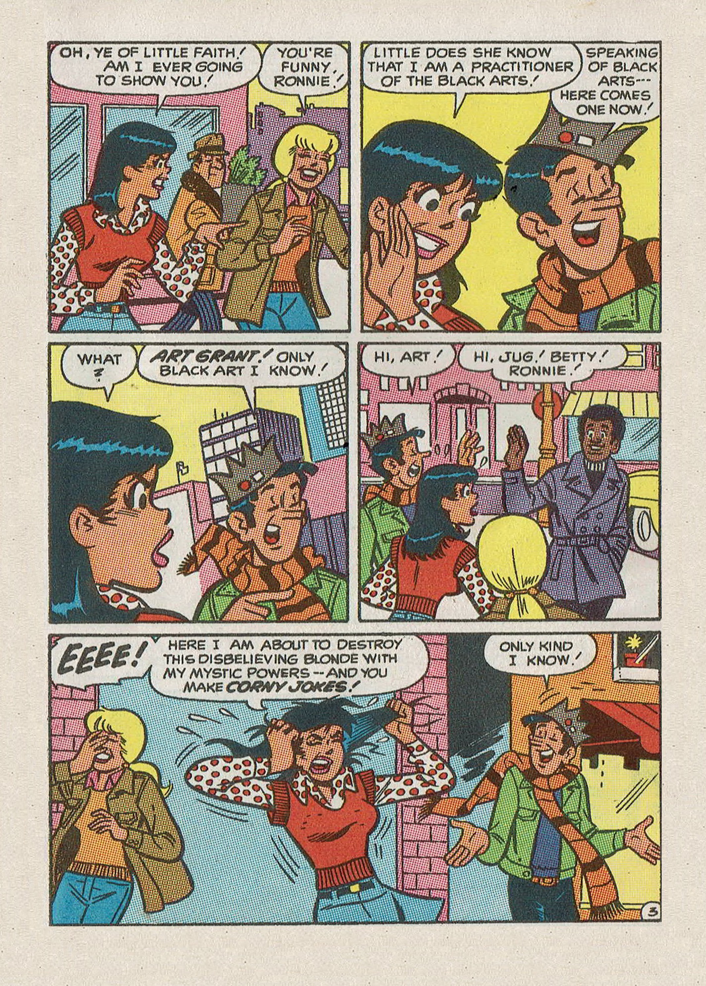 Read online Jughead Jones Comics Digest comic -  Issue #68 - 81