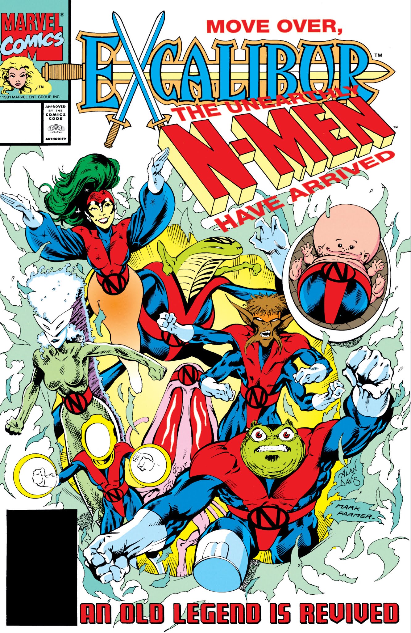 Read online Excalibur Visionaries: Alan Davis comic -  Issue # TPB 1 (Part 1) - 73