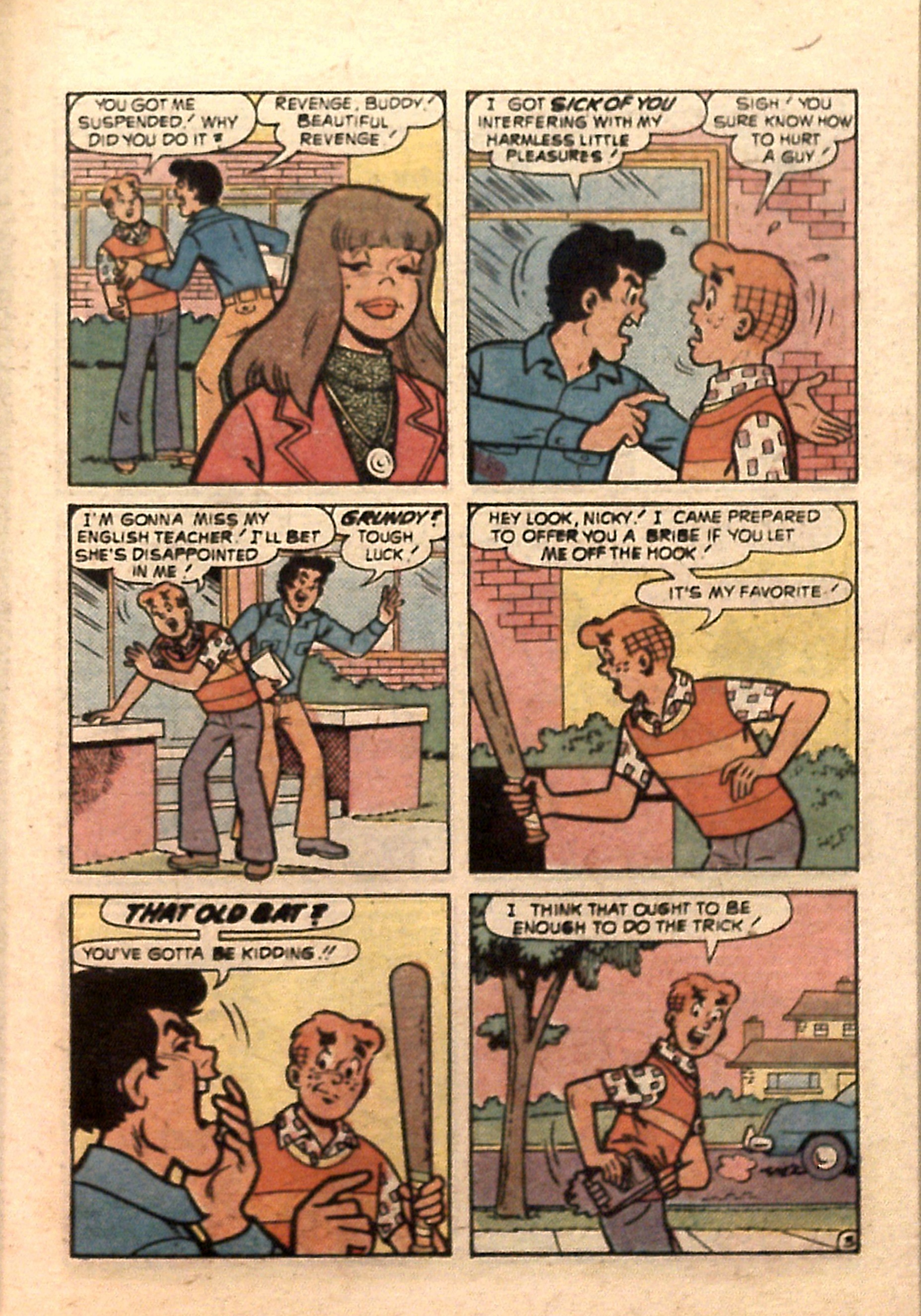 Read online Archie...Archie Andrews, Where Are You? Digest Magazine comic -  Issue #18 - 31