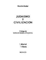 JUDAISMO Y CIVILIZACIÓN