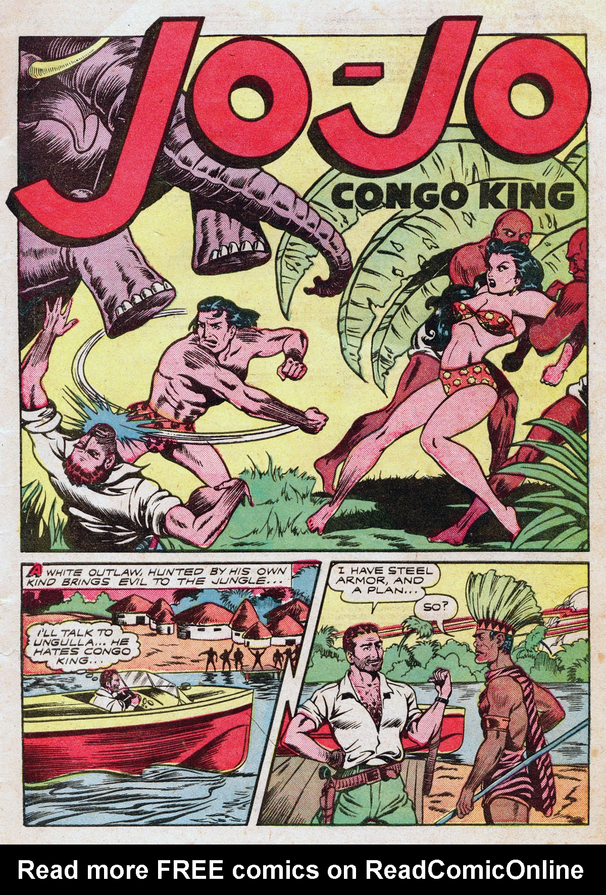 Read online Jo-Jo Congo King comic -  Issue #7A - 3