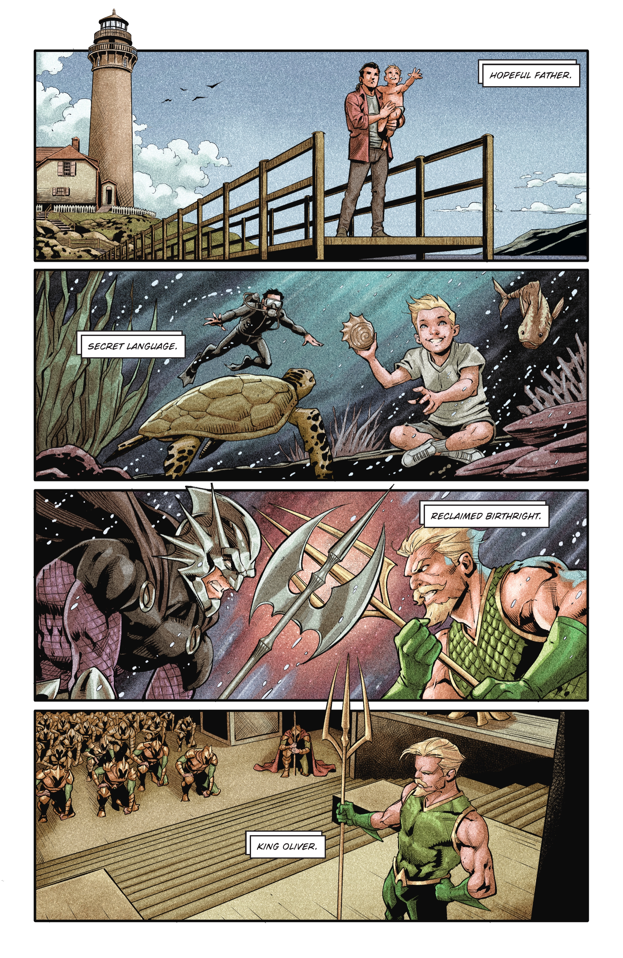 Read online Aquaman/Green Arrow - Deep Target comic -  Issue #2 - 4