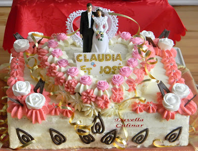Gâteau Mariage Claudia et José / Primul meu tort de nunta