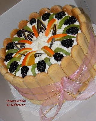 Gâteau à la crème Diplomat / Tort DIPLOMAT