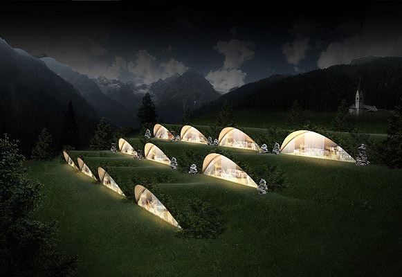 Klima Hotel | O Hotel Sustentável Que Se Integra à Montanha na Itália Klima Hotel | O Hotel Sustentável Que Se Integra à Montanha na Itália