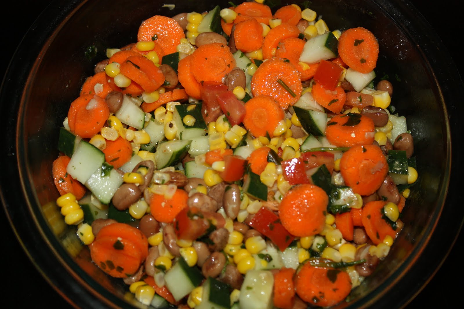 Recipes and Tips To Fight M.S. Pinto BeanCorn Salad