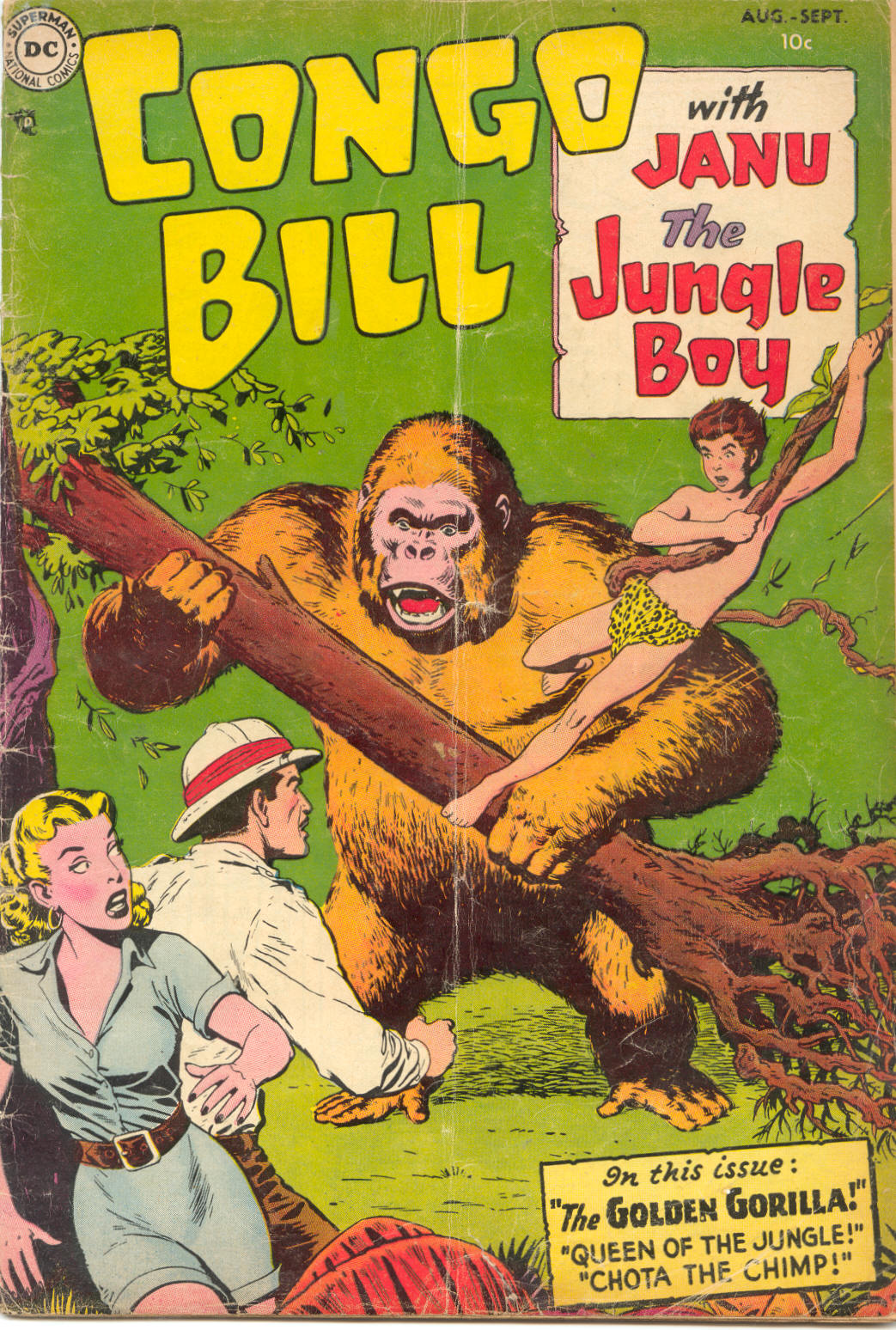 Read online Congo Bill comic -  Issue #1 - 1