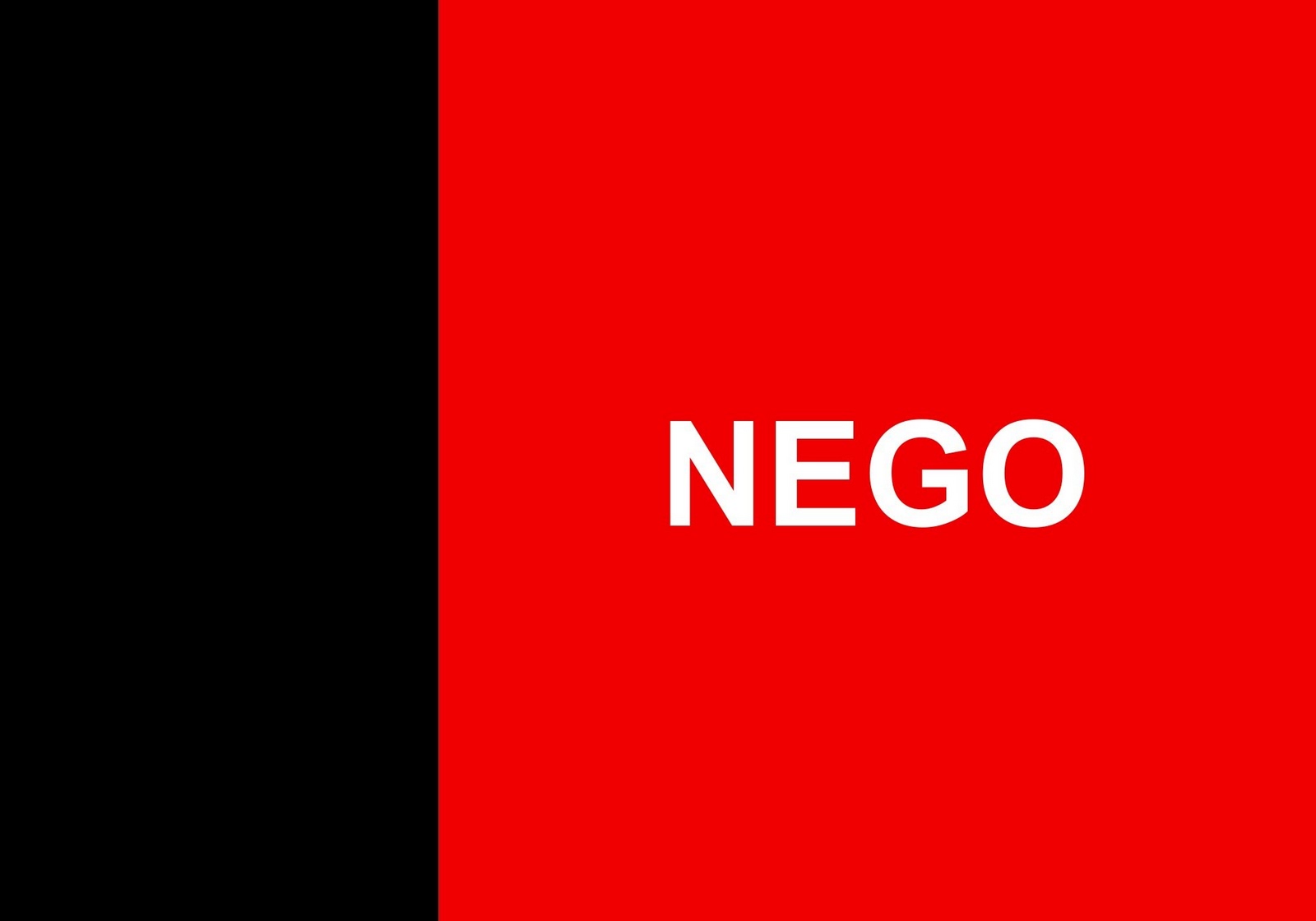 A Palavra Nego Está Escrita Em Qual Bandeira