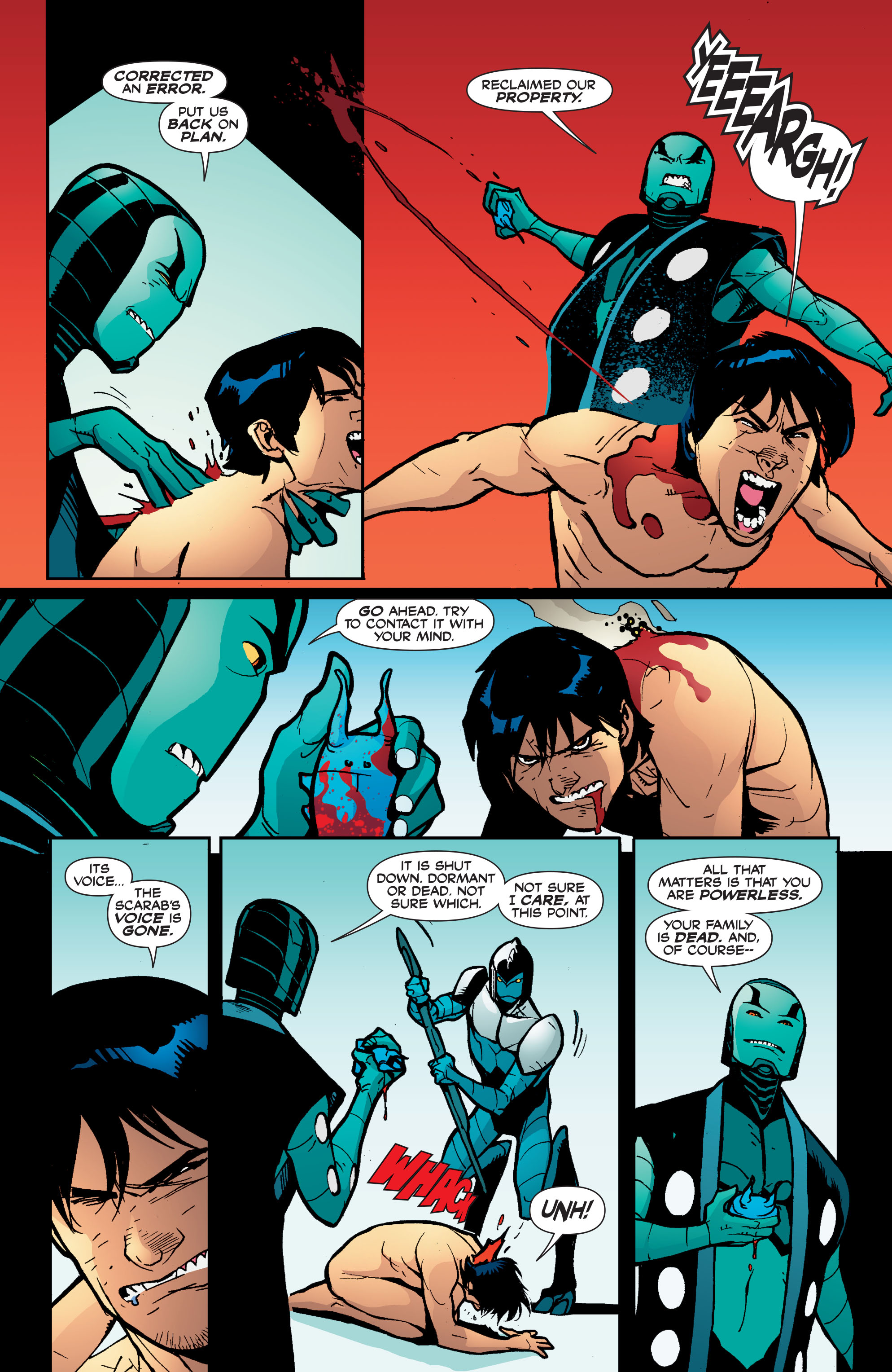 Read online Blue Beetle (2006) comic -  Issue #23 - 22