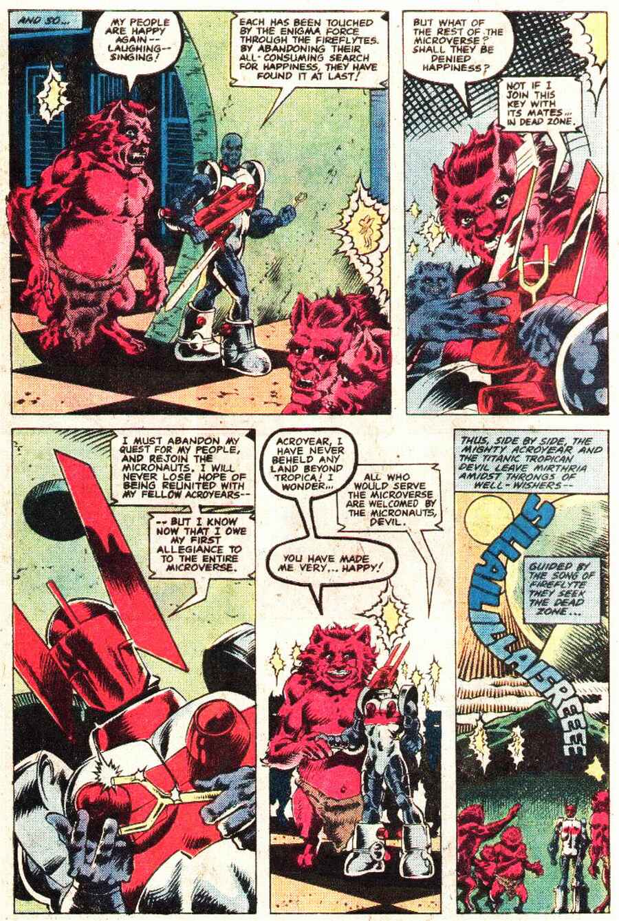 Read online Micronauts (1979) comic -  Issue #33 - 21