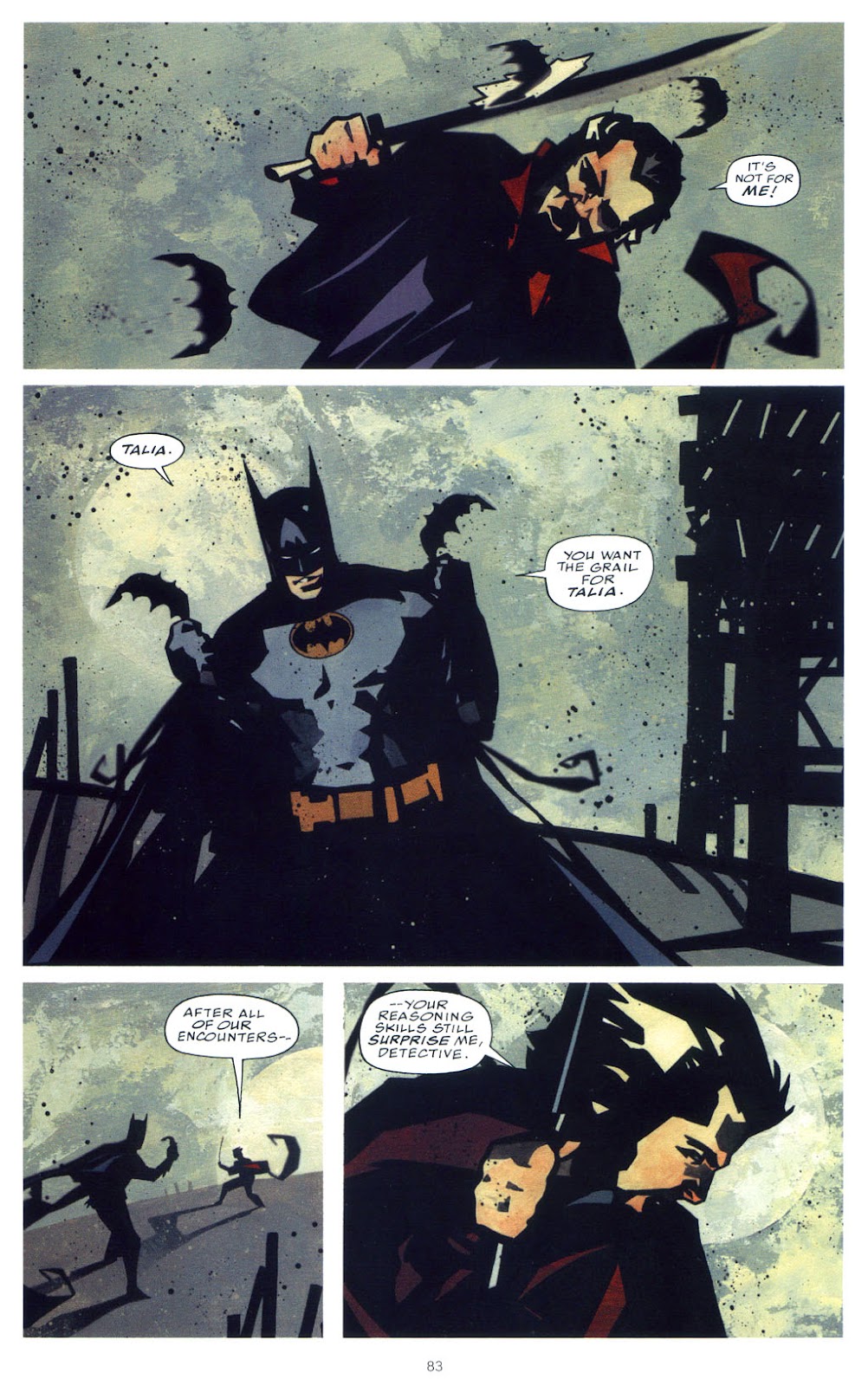 Batman: The Chalice issue Full - Page 85