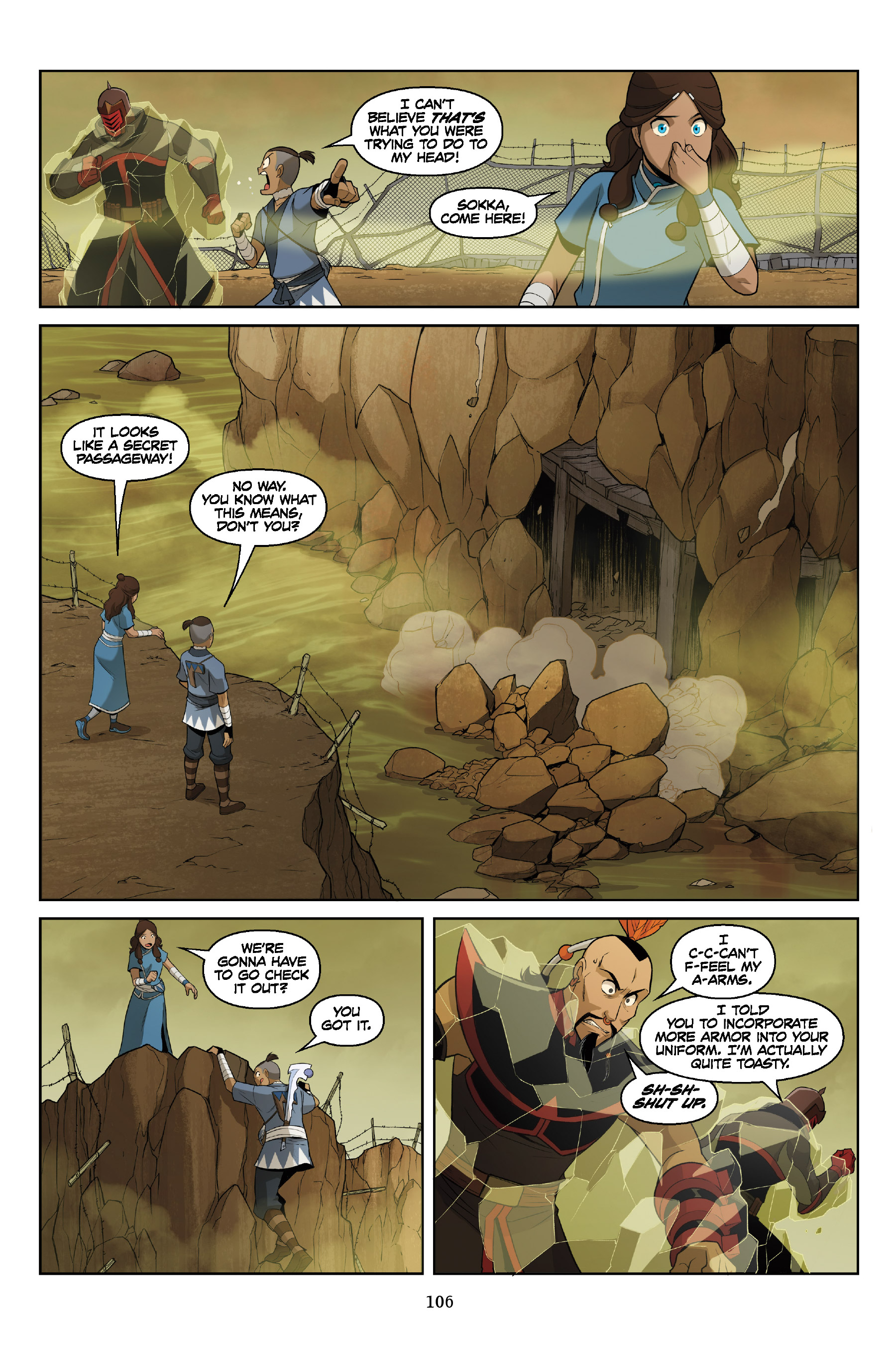 Read online Nickelodeon Avatar: The Last Airbender - The Rift comic -  Issue # _Omnibus (Part 2) - 6