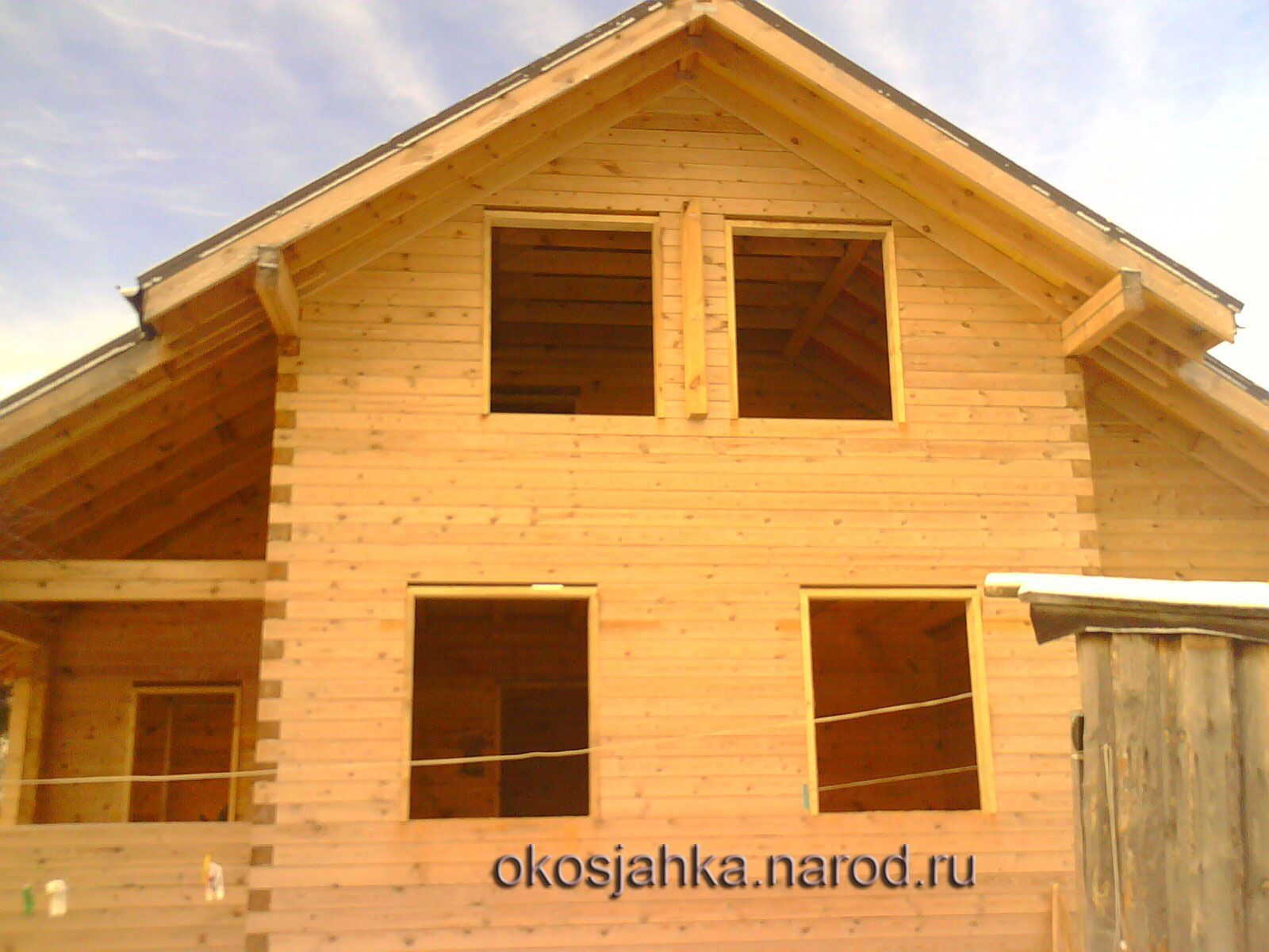 Окосячка и выпрямление стен в брусовом доме: Обсада проемов в доме из ...