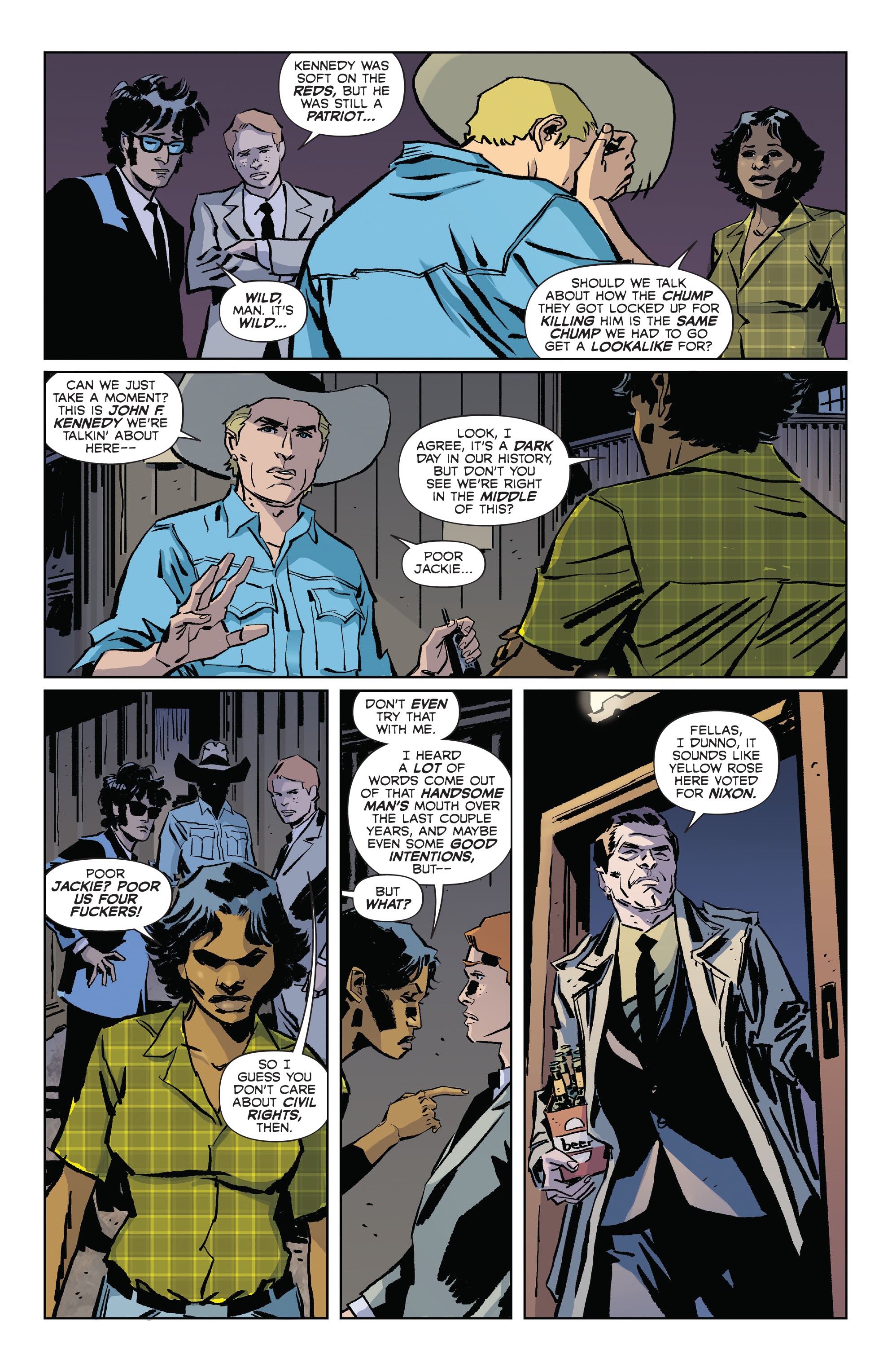 Read online Regarding the Matter of Oswald's Body comic -  Issue #3 - 7
