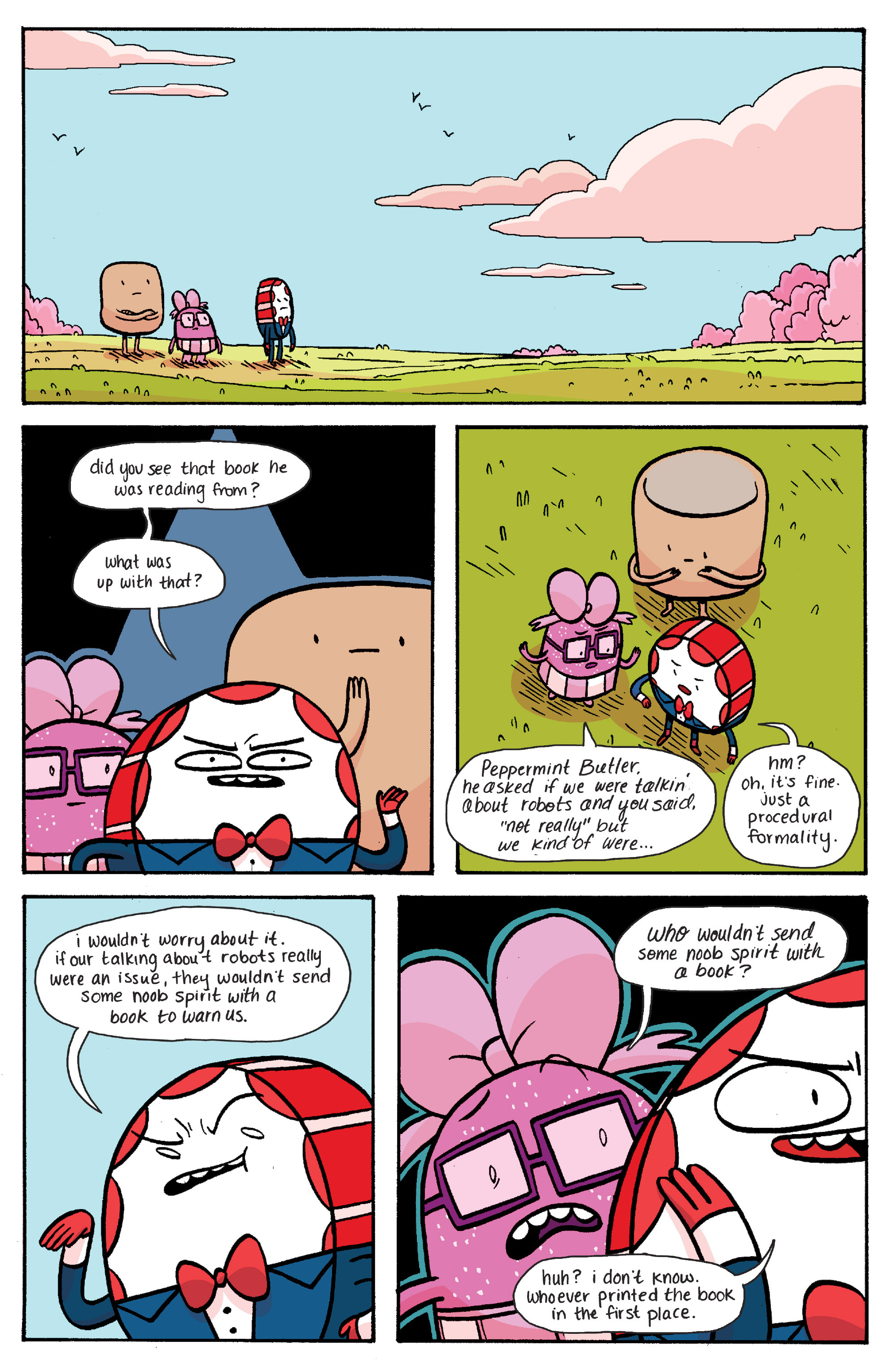 Read online Adventure Time: Banana Guard Academ comic -  Issue #5 - 18