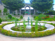 Decorative Fountain and Pool in the Formal Gardens