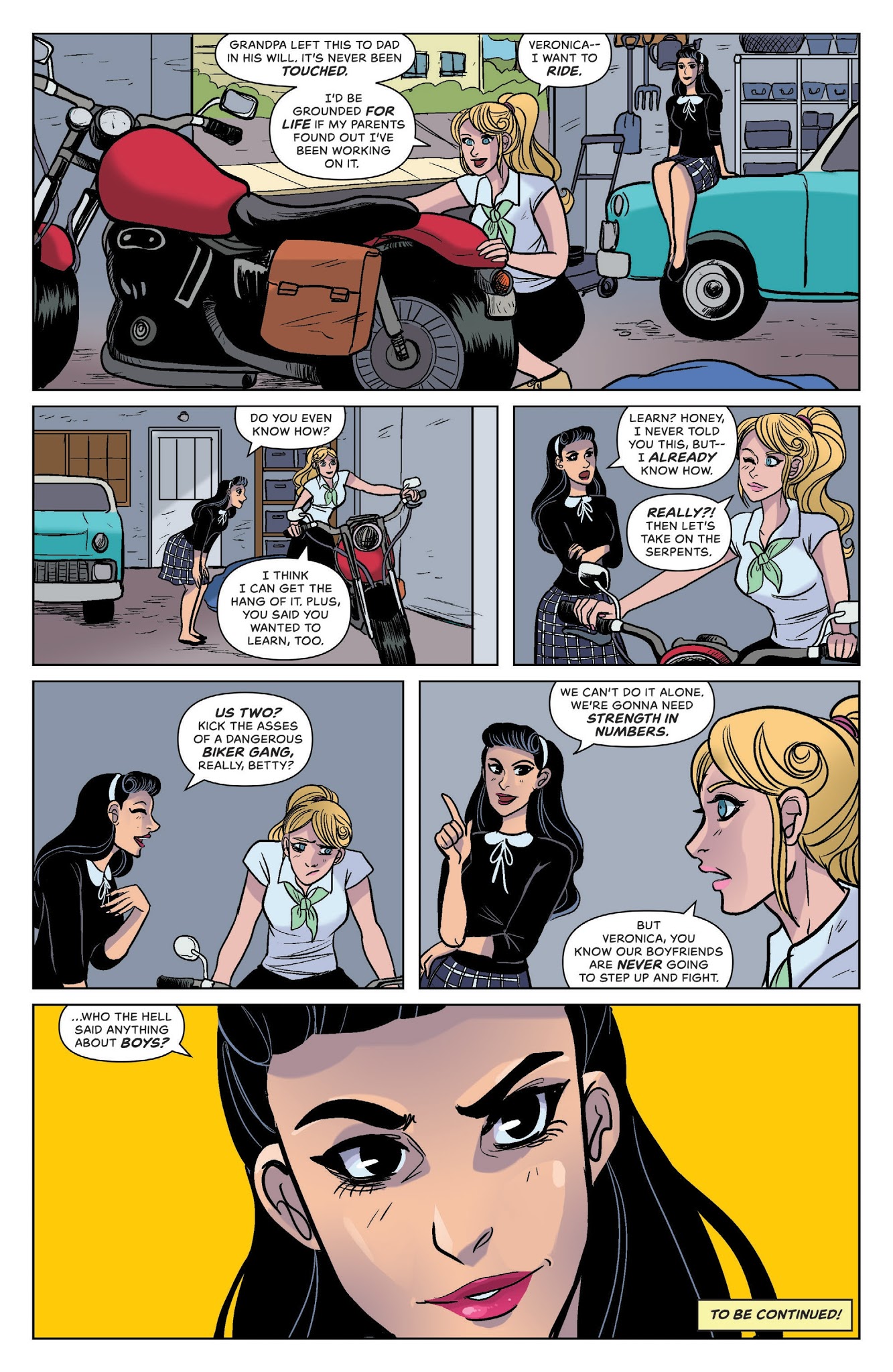 Read online Betty & Veronica: Vixens comic -  Issue #1 - 21