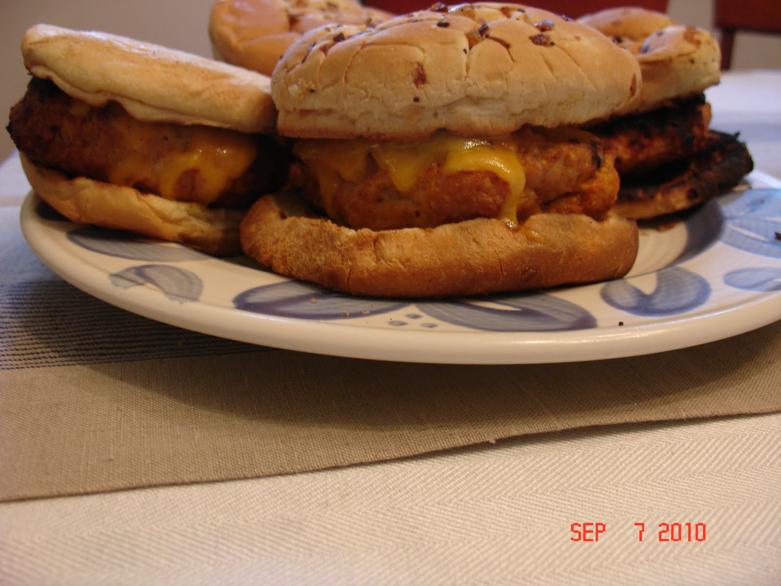 Kirsten's Cooking WingBurgers....