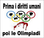 NO ALLE OLIMPIADI DI SANGUE