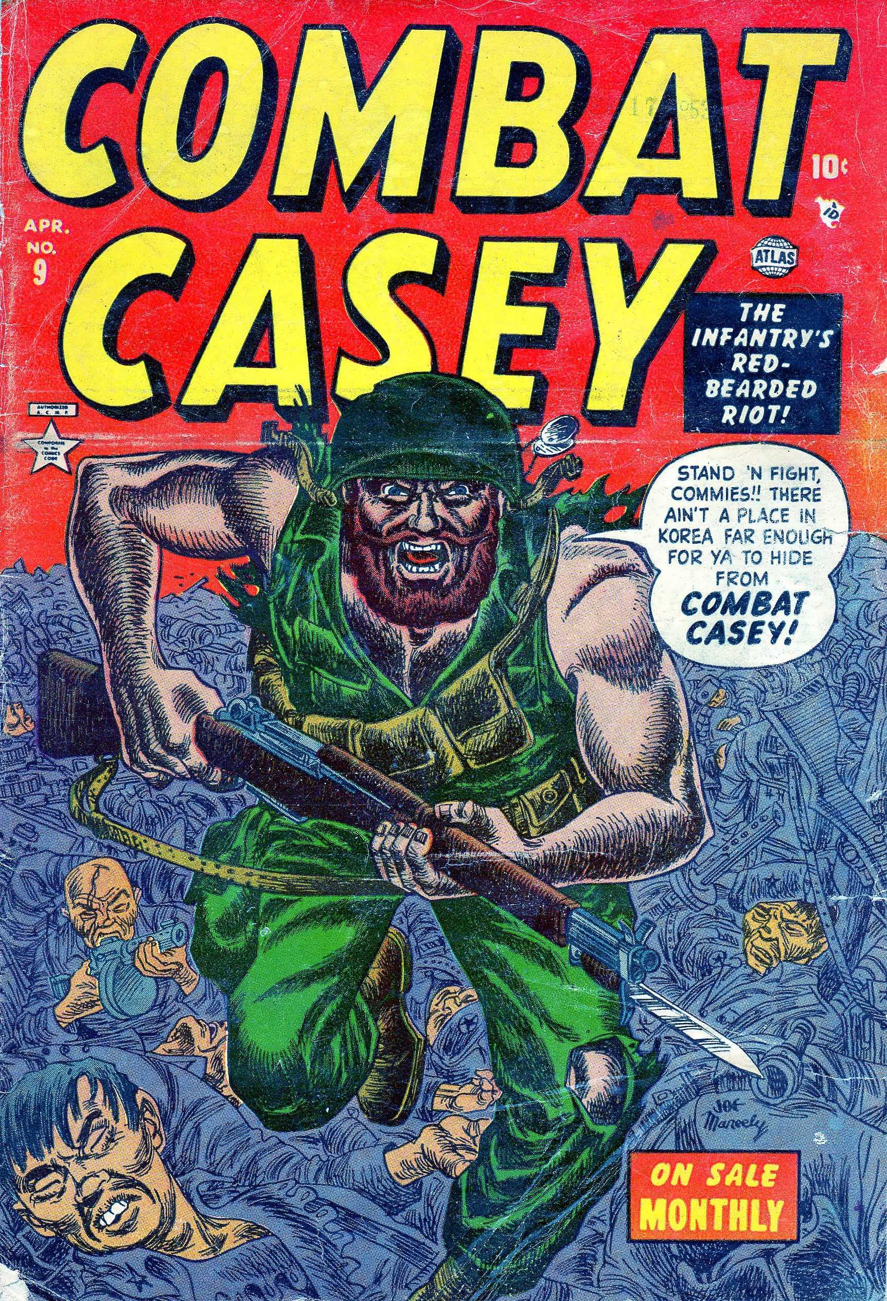 Read online Combat Casey comic -  Issue #9 - 1