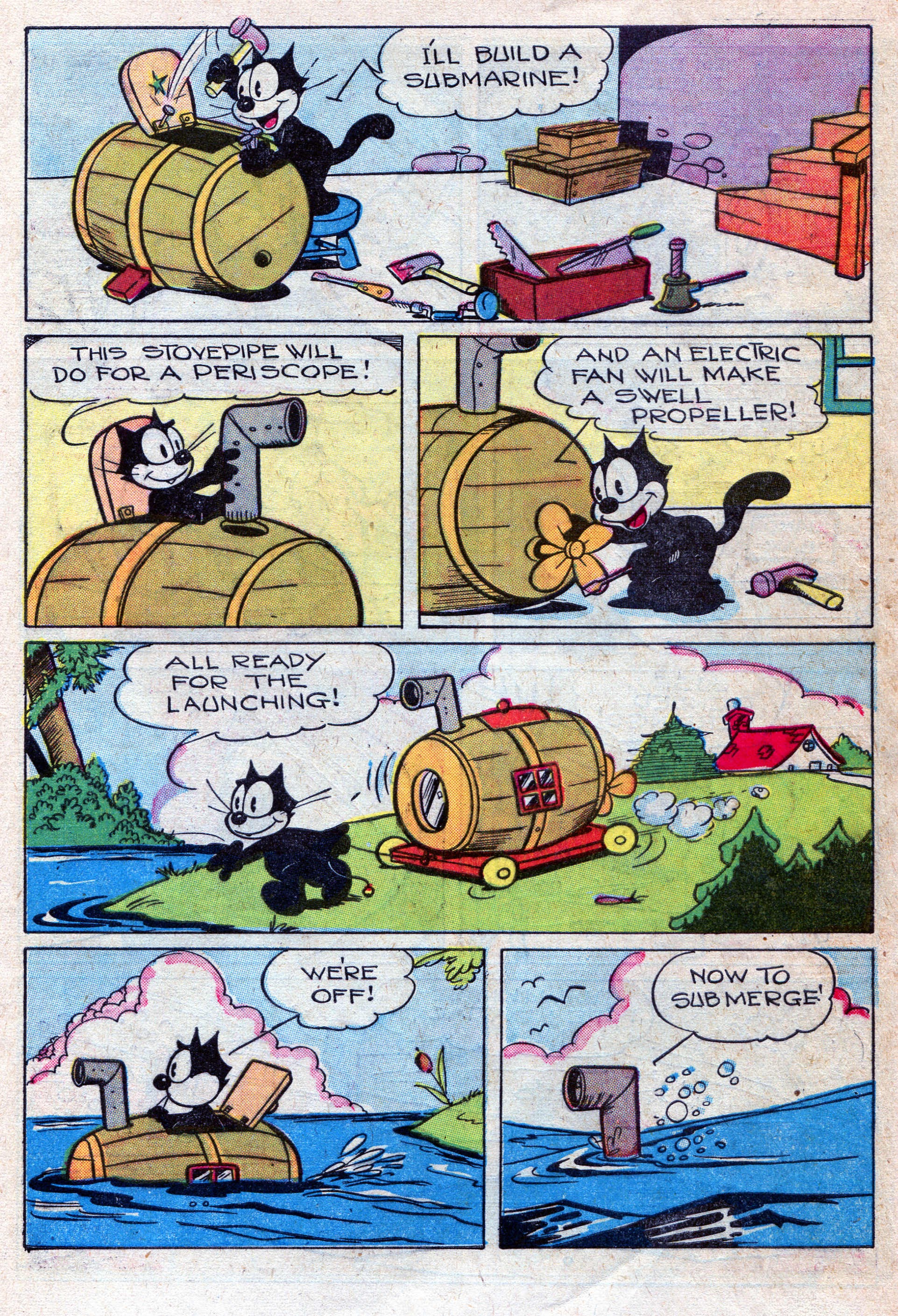 Read online Felix the Cat (1948) comic -  Issue #18 - 7