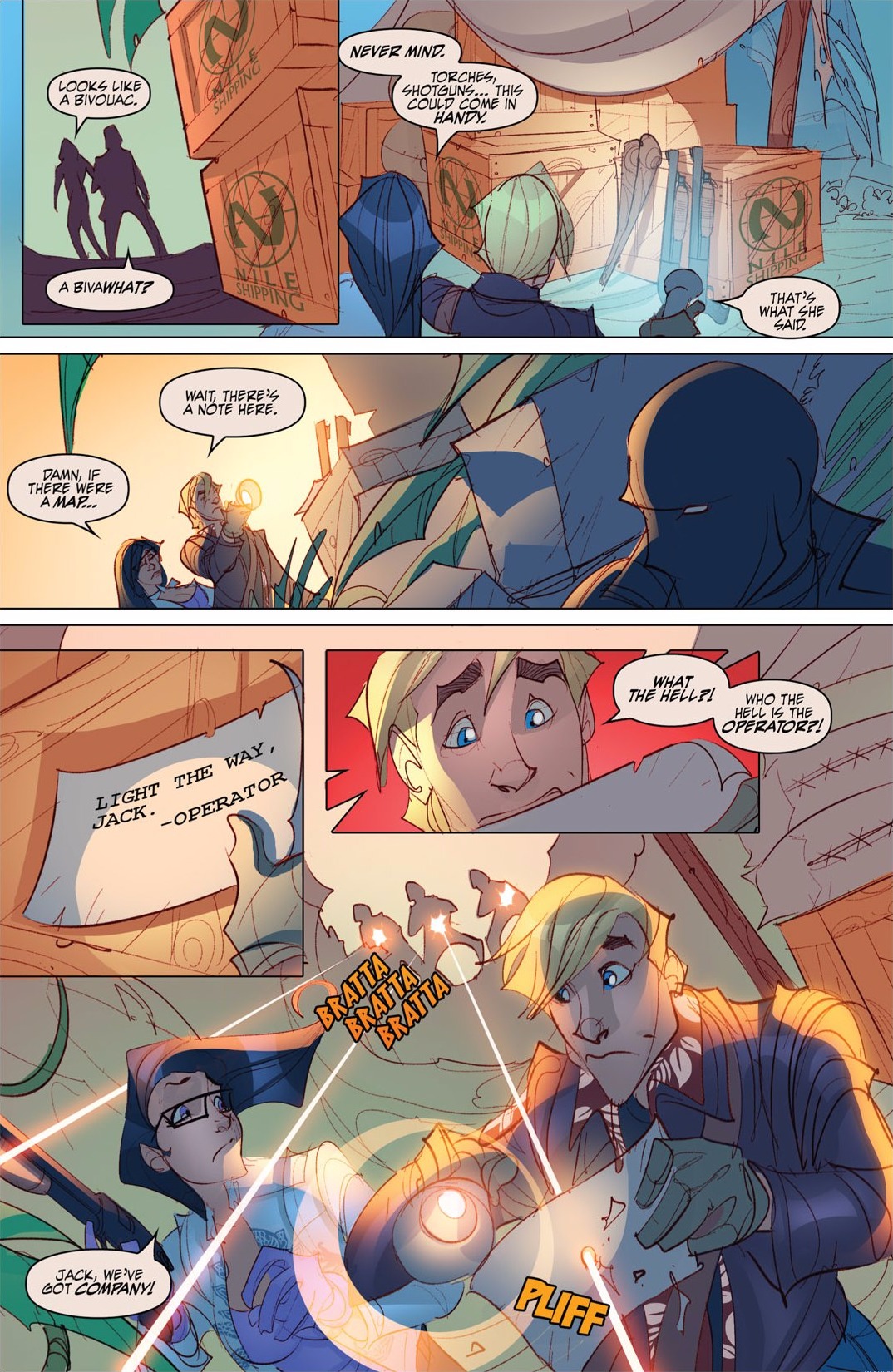 Read online Jack Avarice is The Courier comic -  Issue # TPB (Part 1) - 93