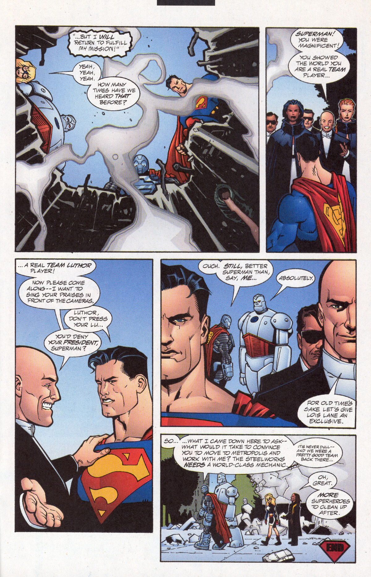 Read online Superman: President Lex comic -  Issue # TPB - 236