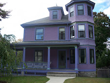 Purple house in Rhode Island