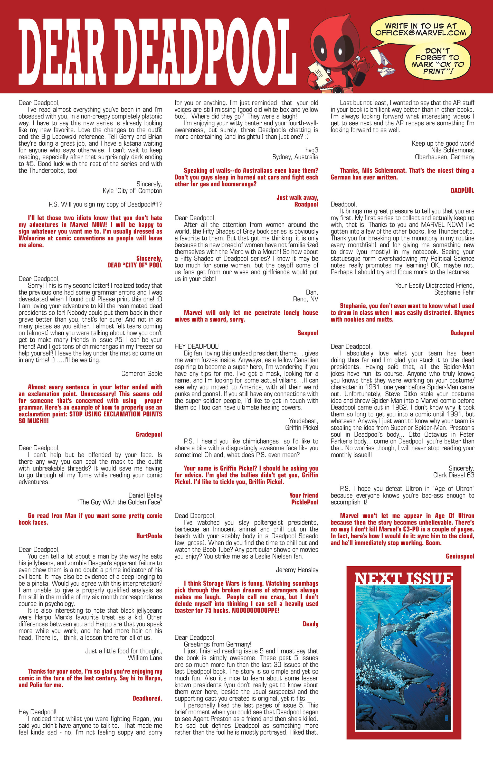 Read online Deadpool (2013) comic -  Issue #8 - 23