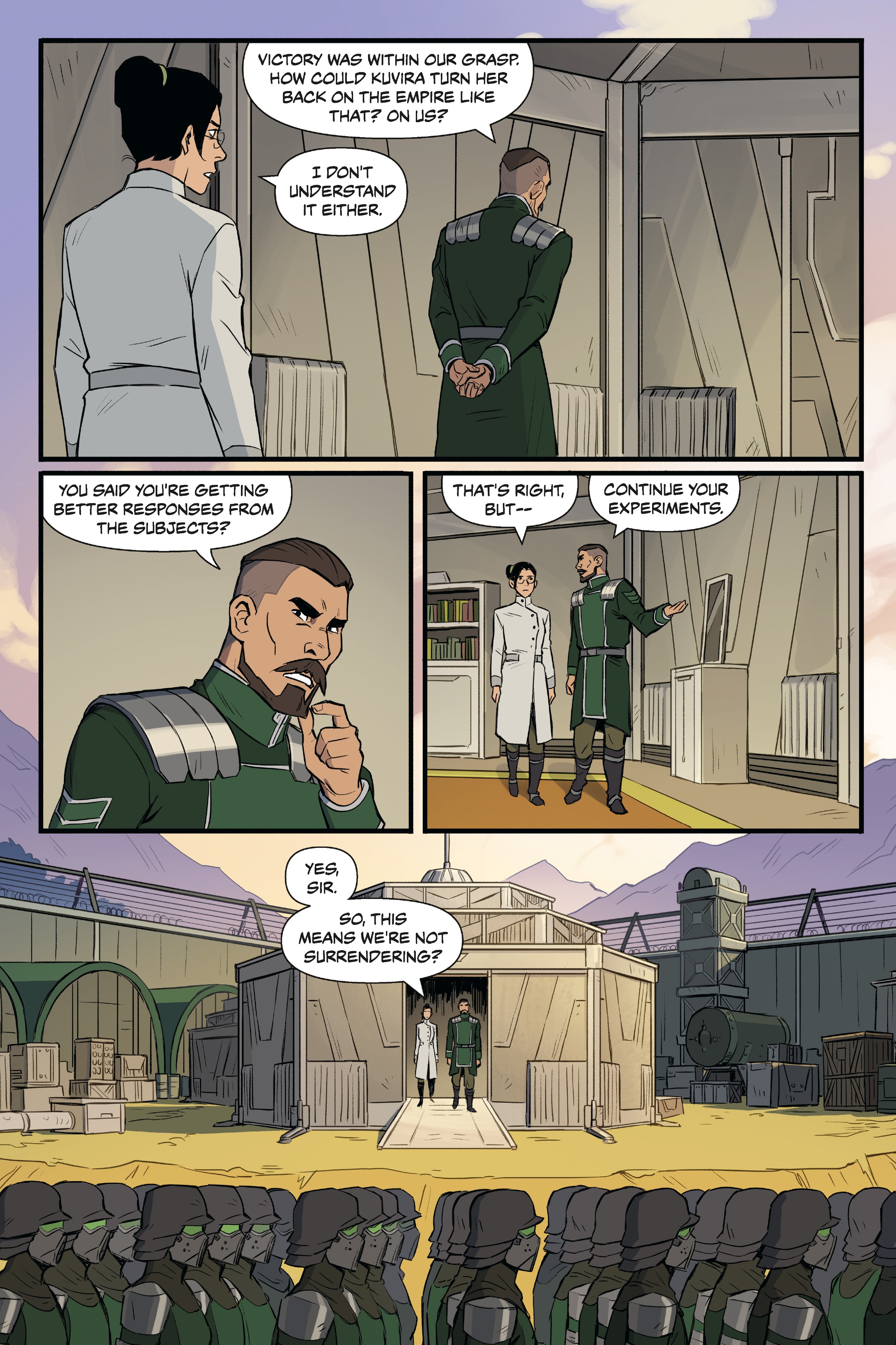 Read online Nickelodeon The Legend of Korra: Ruins of the Empire comic -  Issue # TPB 1 - 8