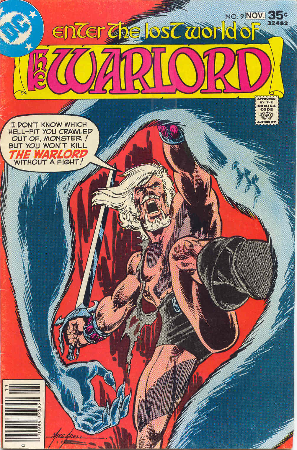 Read online Warlord (1976) comic -  Issue #9 - 1