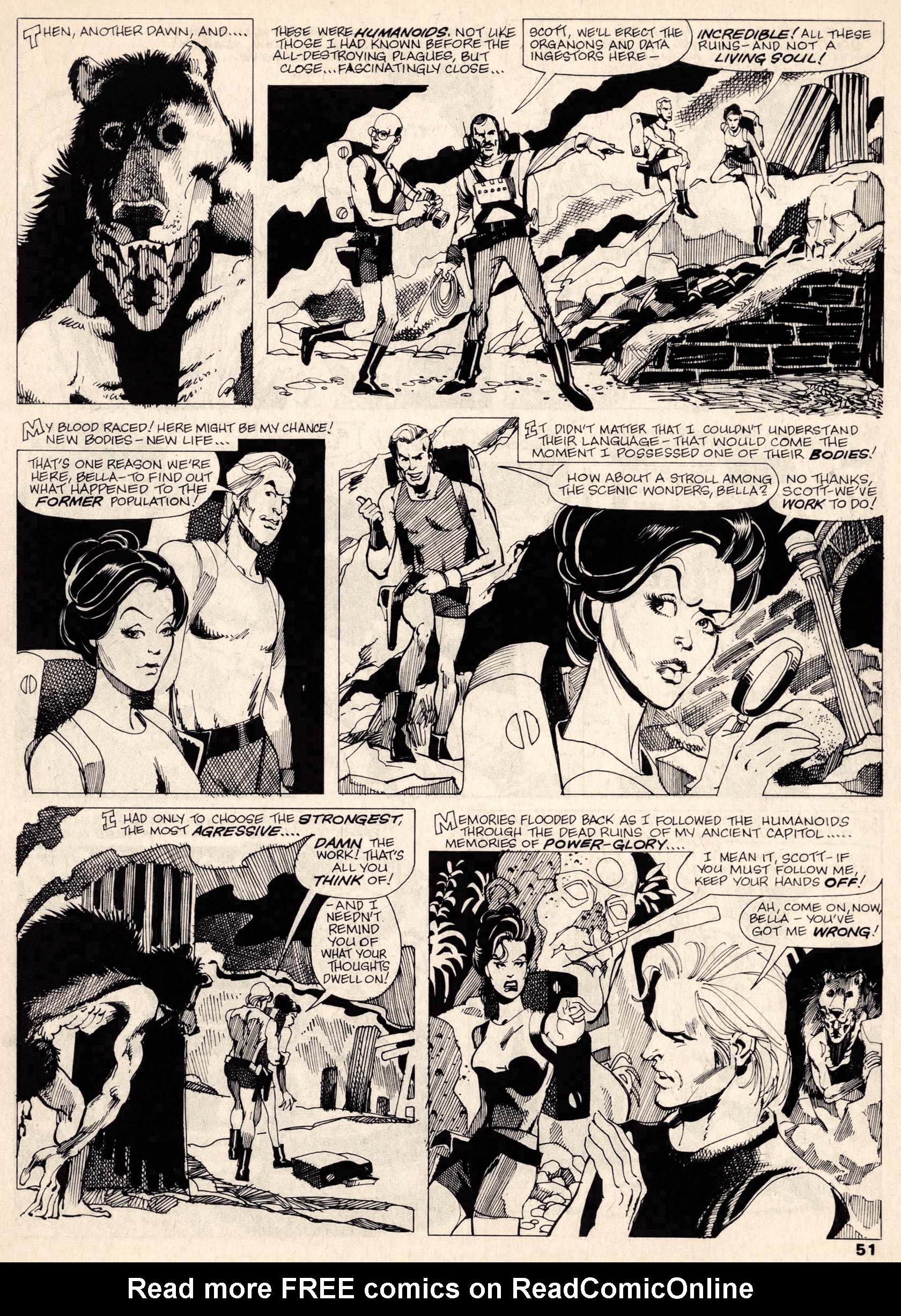Read online Vampirella (1969) comic -  Issue #7 - 51