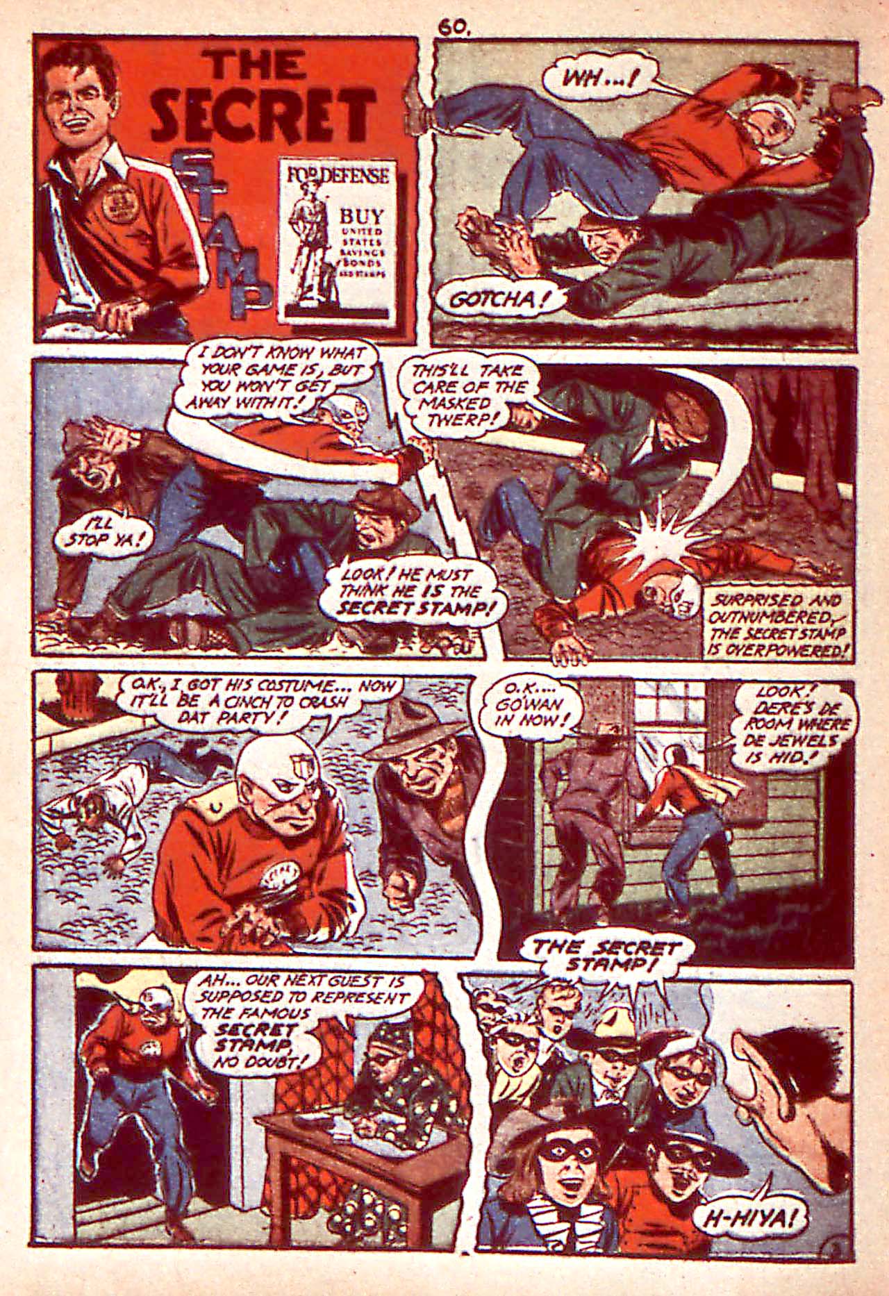 Read online Captain America Comics comic -  Issue #18 - 61