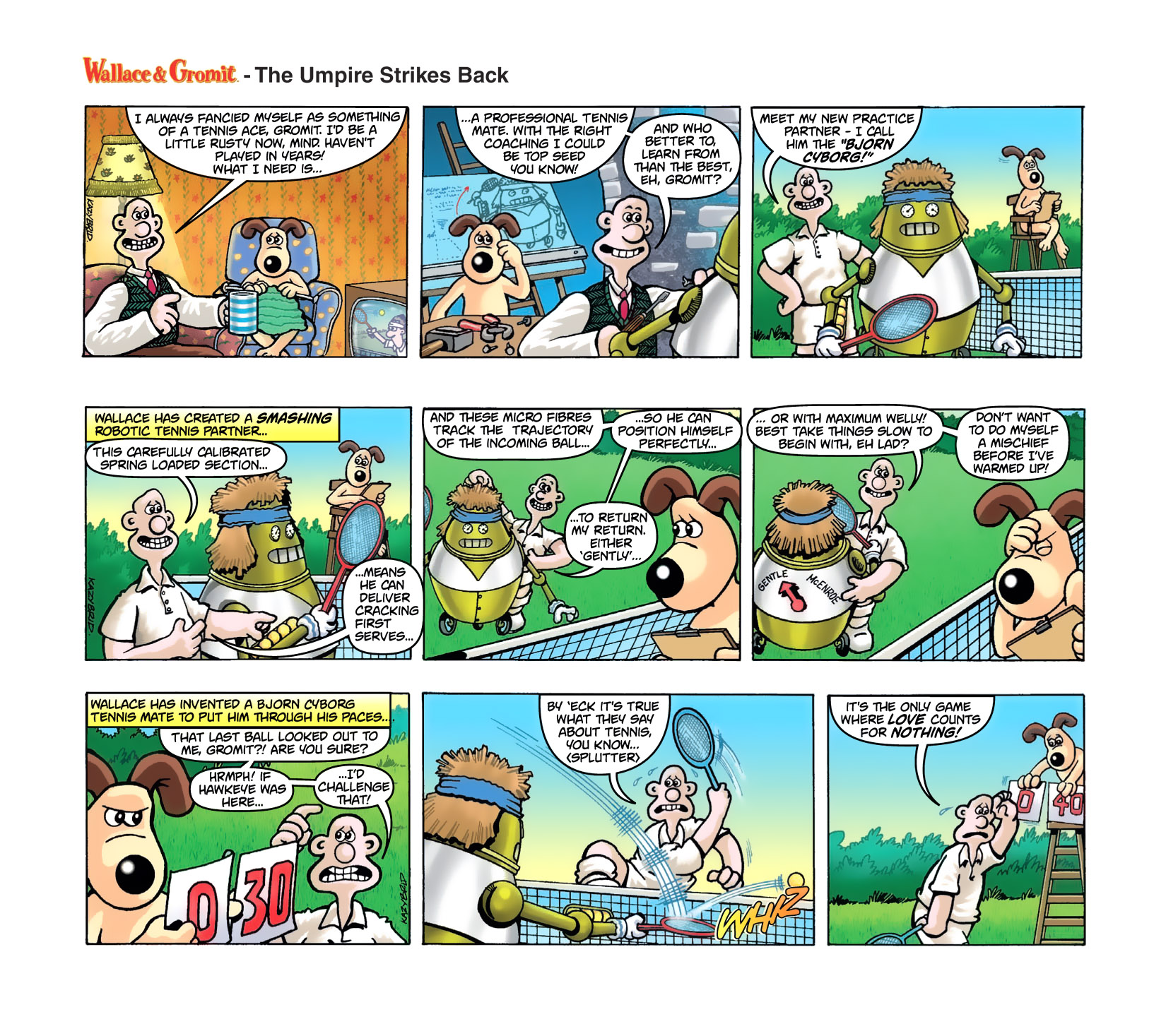 Read online Wallace & Gromit Dailies comic -  Issue #8 - 6