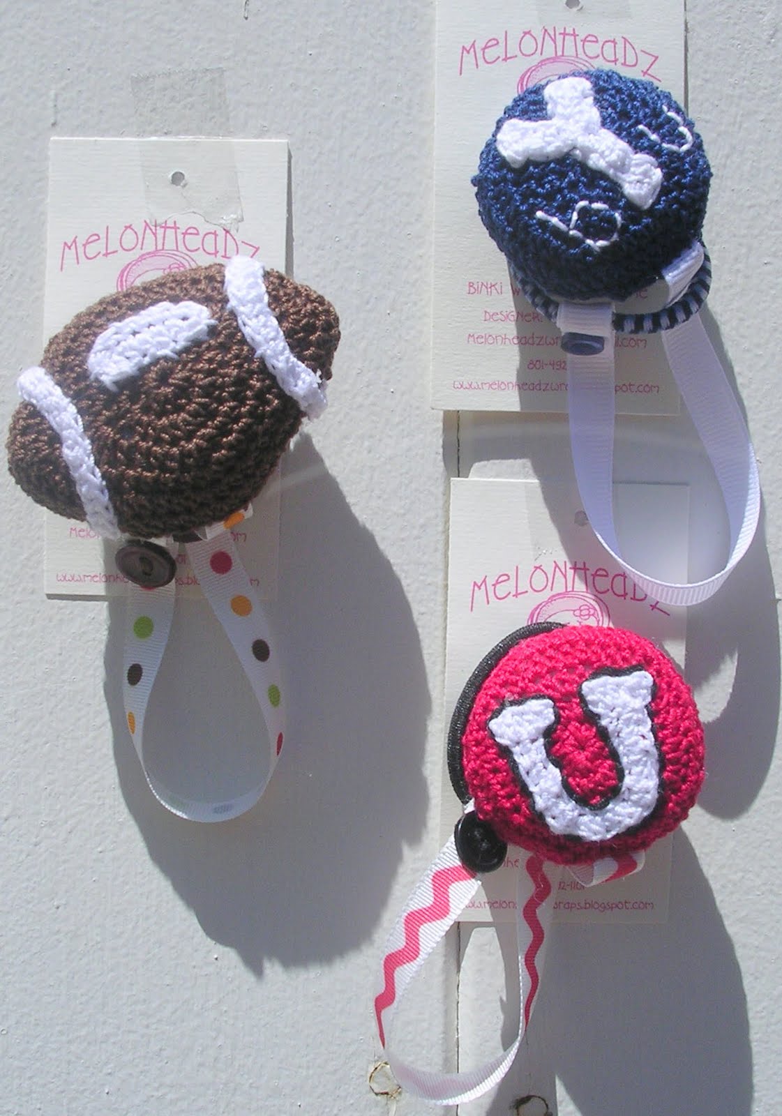 melonheadz New Football Binki Wraps