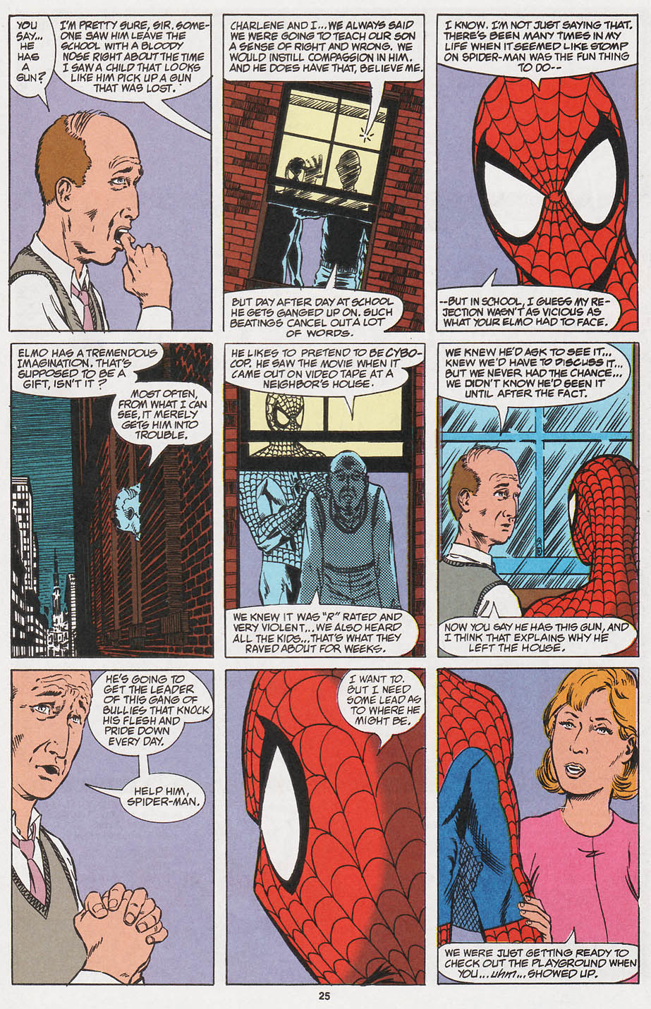 Read online Spider-Man (1990) comic -  Issue #28 - There's Something About A Gun Part 2 - 19