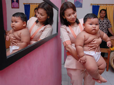 Wow ! Wow !! Bayi Raksasa di Indonesia ! Umur 10 bulan, Berat 20 Kg - Responsive Blogger Template