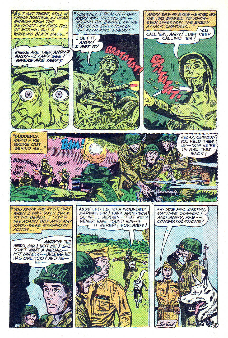 Read online Our Army at War (1952) comic -  Issue #205 - 13