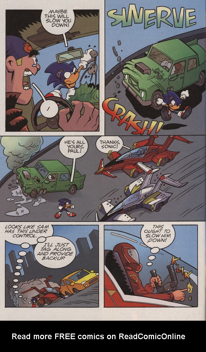 Read online Sonic X comic -  Issue #12 - 14
