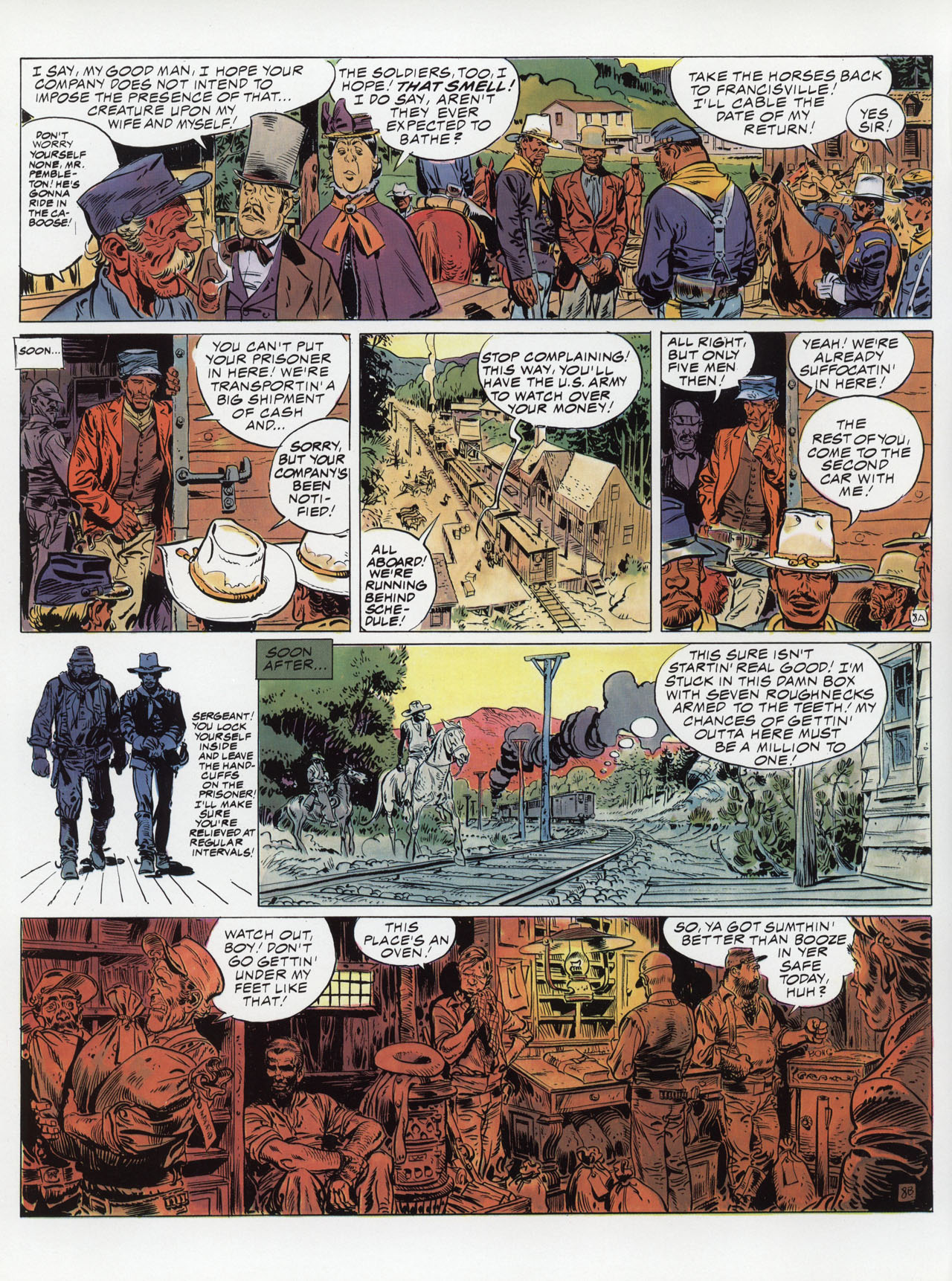 Read online Epic Graphic Novel: Blueberry comic -  Issue #2 - 78