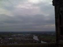 From the top of Worcester Cathedral