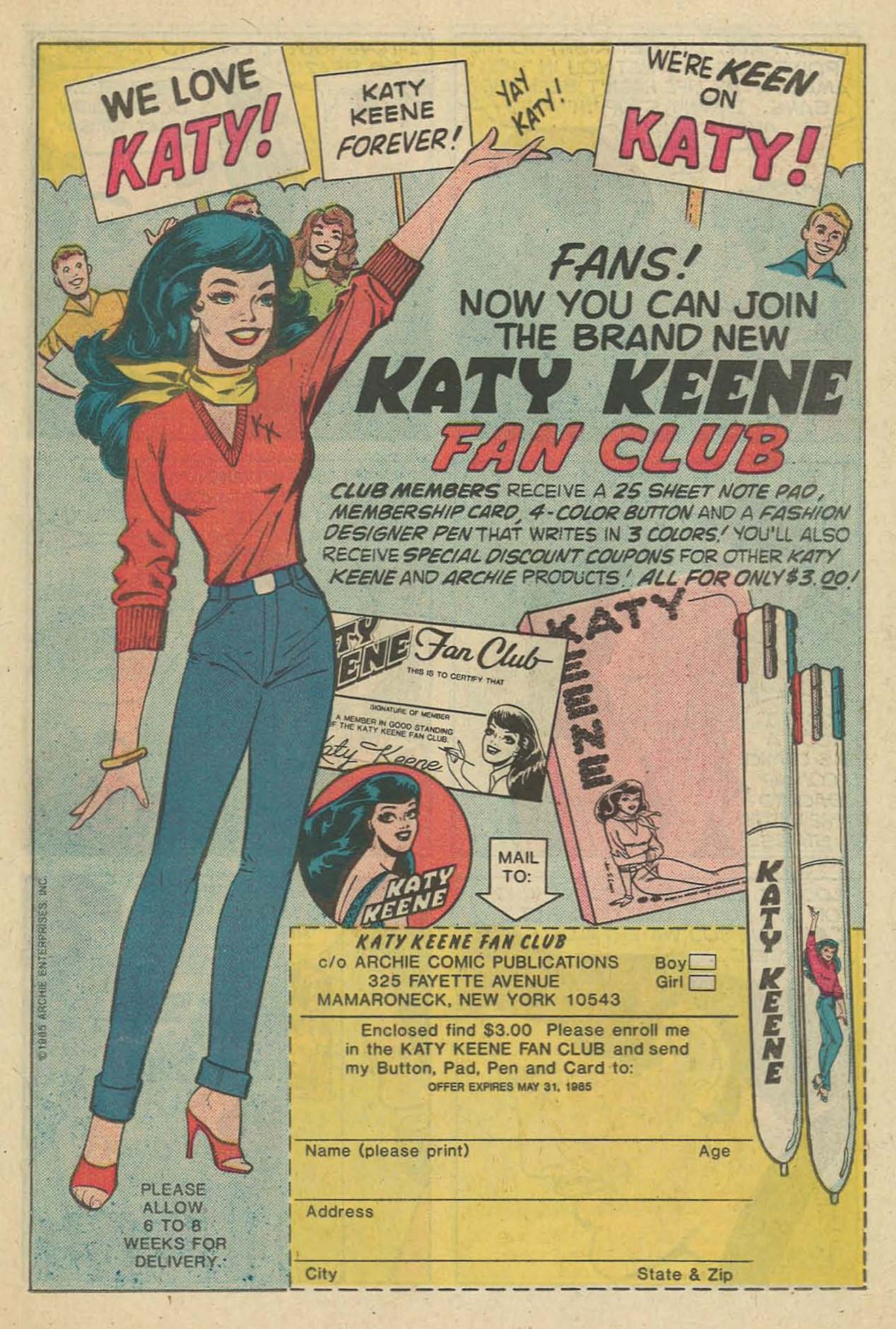 Read online Katy Keene (1983) comic -  Issue #8 - 19