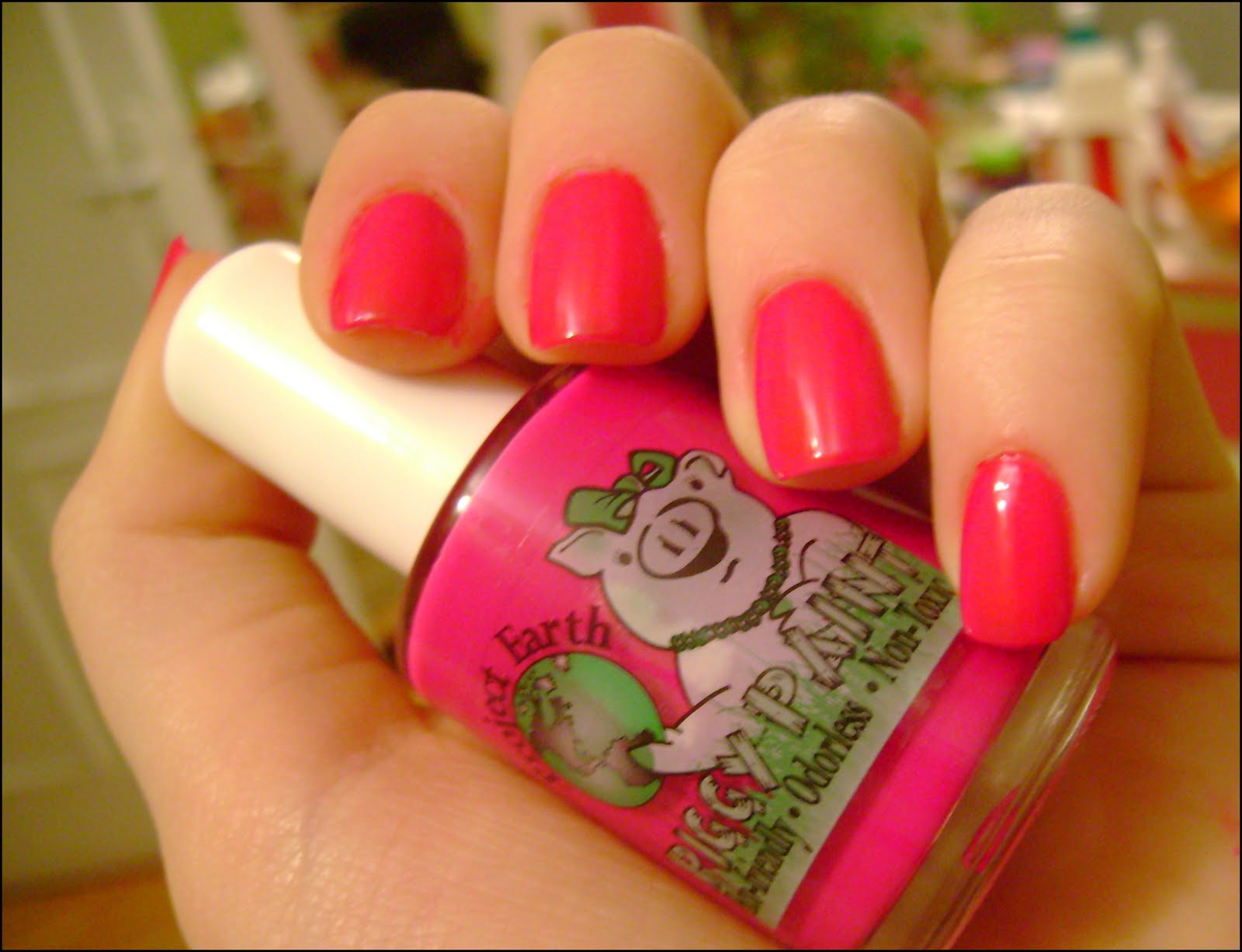 Konad Addict Piggy Paint nail polish & Giveaway[closed]