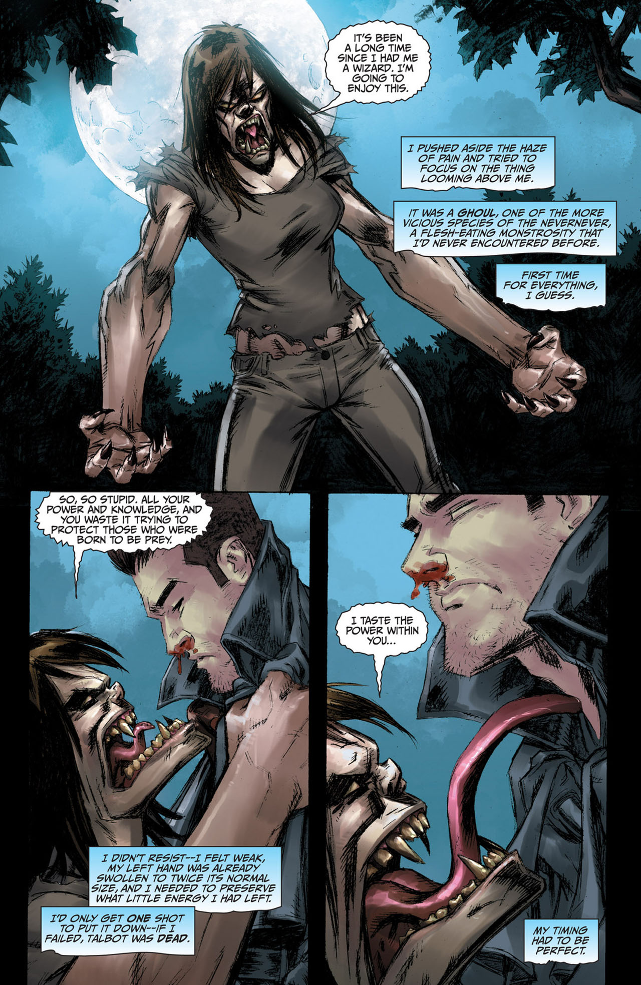 Read online Jim Butcher's The Dresden Files: Ghoul Goblin comic -  Issue #2 - 22